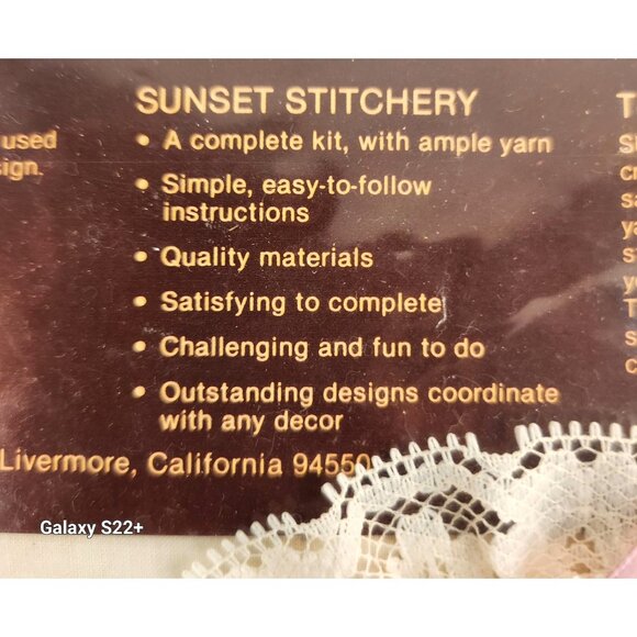 Sunset Stitchery Emily Doll Kit 2867 18" Doll DIY Craft Kit - Picture 3 of 7